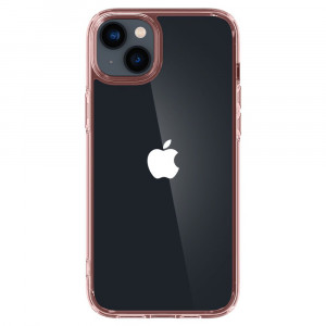 Husa telefon iPhone 14 - Spigen Ultra Hybrid - Rose Crystal - Img 3
