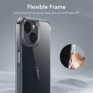 Husa telefon iPhone 15 - ESR Ice Shield - Clear - Img 3