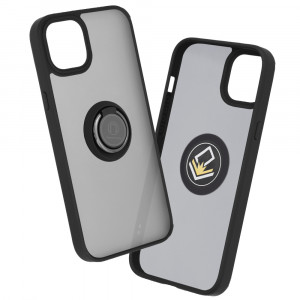 Husa telefon iPhone 15 Plus - Techsuit Glinth - Black - Img 1