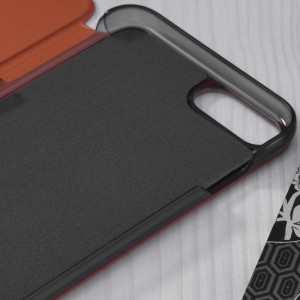 Husa telefon iPhone 6 Plus / 6s Plus / 7 Plus / 8 Plus - Techsuit eFold Series - Orange - Img 3