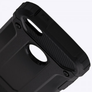 Husa telefon iPhone SE, 5, 5S - Techsuit Hybrid Armor - Black - Img 4