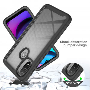 Husa telefon Motorola Moto E20 + Folie - Techsuit Defense360 Pro - Black - Img 4