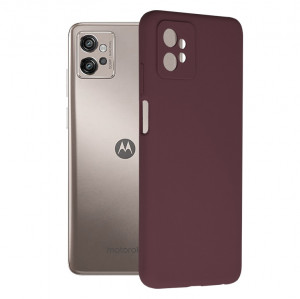 Husa telefon Motorola Moto G32 - Techsuit Soft Edge Silicone - Plum Violet - Img 1