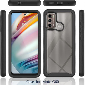 Husa telefon Motorola Moto G60 + Folie - Techsuit Defense360 Pro - Black - Img 3