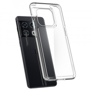 Husa telefon OnePlus 10 Pro - Spigen Ultra Hybrid - Crystal Clear - Img 2