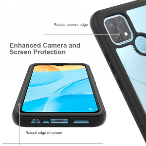 Husa telefon Oppo A15 / A15s + Folie - Techsuit Defense360 Pro - Black - Img 4