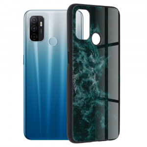 Husa telefon Oppo A53 / A53s - Techsuit Glaze Series - Blue Nebula - Img 1