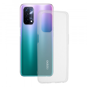 Husa telefon Oppo A54 5G / A74 5G / OnePlus Nord N200 5G - Techsuit Clear Silicone - Transparenta - Img 1