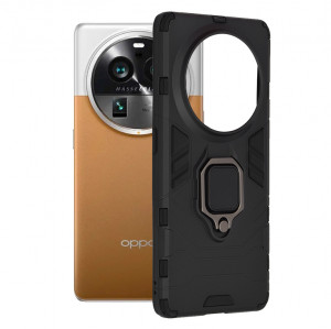 Husa telefon Oppo Find X6 Pro - Techsuit Silicone Shield - Black