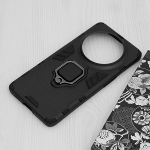 Husa telefon Oppo Find X6 Pro - Techsuit Silicone Shield - Black - Img 4