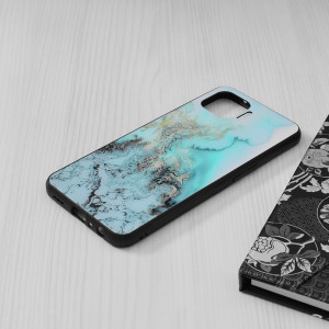 Husa telefon Oppo Reno4 Lite - Techsuit Glaze Series - Blue Ocean - Img 4