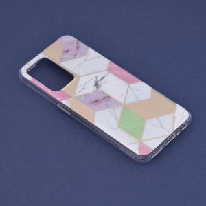 Husa telefon Oppo Reno7 5G / Find X5 Lite 5G - Techsuit Marble Series - Purple Hex - Img 3