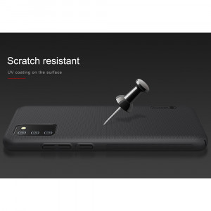Husa telefon Samsung Galaxy A02s - Nillkin Super Frosted Shield - Black - Img 4