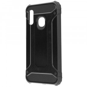 Husa telefon Samsung Galaxy A20e - Techsuit Hybrid Armor - Black - Img 3