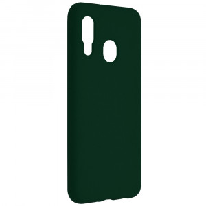 Husa telefon Samsung Galaxy A20e - Techsuit Soft Edge Silicone - Dark Green - Img 2