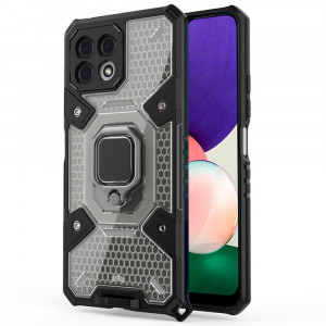 Husa telefon Samsung Galaxy A22 5G - Techsuit Honeycomb Armor - Black - Img 1