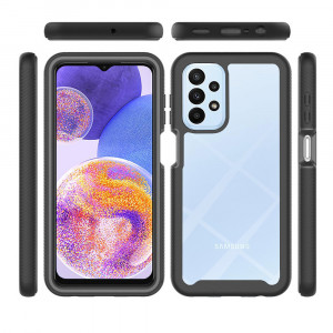Husa telefon Samsung Galaxy A23 / A23 5G + Folie - Techsuit Defense360 Pro - Black - Img 2