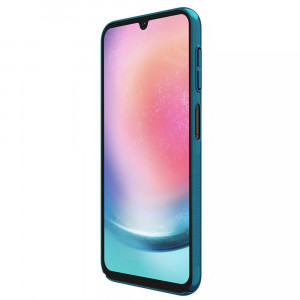 Husa telefon Samsung Galaxy A24 - Nillkin Super Frosted Shield - Blue - Img 4
