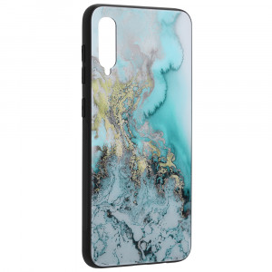 Husa telefon Samsung Galaxy A30s / A50 / A50s - Techsuit Glaze Series - Blue Ocean - Img 2