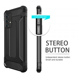 Husa telefon Samsung Galaxy A32 4G - Techsuit Hybrid Armor - Black - Img 2
