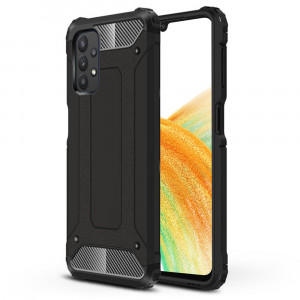 Husa telefon Samsung Galaxy A33 5G - Techsuit Hybrid Armor - Black - Img 1