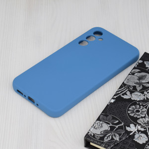Husa telefon Samsung Galaxy A34 5G - Techsuit Soft Edge Silicone - Denim Blue - Img 3
