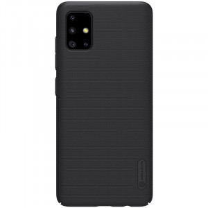 Husa telefon Samsung Galaxy A51 4G - Nillkin Super Frosted Shield - Black - Img 1