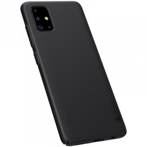 Husa telefon Samsung Galaxy A51 4G - Nillkin Super Frosted Shield - Black - Img 3