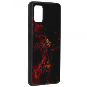 Husa telefon Samsung Galaxy A51 4G - Techsuit Glaze Series - Red Nebula - Img 4