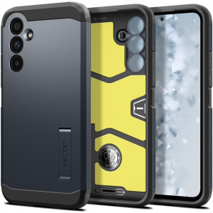 Husa telefon Samsung Galaxy A54 - Spigen Tough Armor - Metal Slate - Img 1
