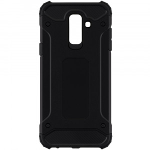 Husa telefon Samsung Galaxy A6 Plus 2018 - Techsuit Hybrid Armor - Black - Img 4