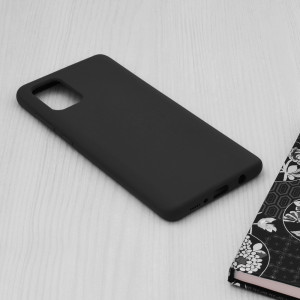 Husa telefon Samsung Galaxy A71 4G - Techsuit Soft Edge Silicone - Black - Img 4