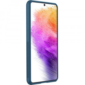 Husa telefon Samsung Galaxy A73 5G - Nillkin Super Frosted Shield Pro - Blue - Img 3