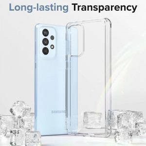 Husa telefon Samsung Galaxy A73 5G - Ringke Fusion - Clear - Img 2