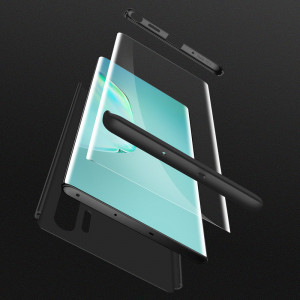 Husa telefon Samsung Galaxy Note 10 Plus 4G / Note 10 Plus 5G + Folie - GKK 360 - Black - Img 2