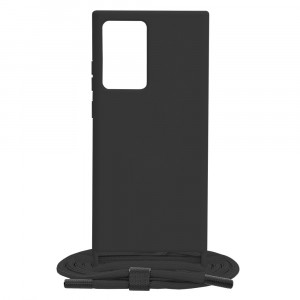 Husa telefon Samsung Galaxy Note 20 Ultra 4G / Note 20 Ultra 5G - Techsuit Crossbody Lanyard - Black - Img 1