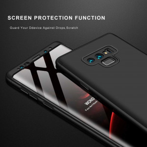 Husa telefon Samsung Galaxy Note 9 + Folie - GKK 360 - Black - Img 4