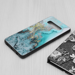 Husa telefon Samsung Galaxy S10 Plus - Techsuit Glaze Series - Blue Ocean - Img 3