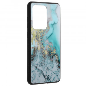 Husa telefon Samsung Galaxy S20 Ultra / S20 Ultra 5G - Techsuit Glaze Series - Blue Ocean - Img 2