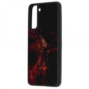 Husa telefon Samsung Galaxy S21 5G - Techsuit Glaze Series - Red Nebula - Img 2