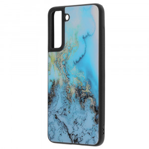 Husa telefon Samsung Galaxy S21 FE 5G - Techsuit Glaze Series - Blue Ocean - Img 2