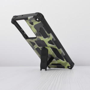 Husa telefon Samsung Galaxy S21 Ultra 5G - Techsuit Blazor Series - Camo Lime - Img 3