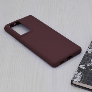 Husa telefon Samsung Galaxy S21 Ultra 5G - Techsuit Soft Edge Silicone - Plum Violet - Img 4