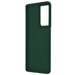 Husa telefon Samsung Galaxy S21 Ultra - Techsuit Soft Edge Silicone - Dark Green - Img 3