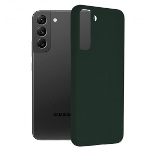 Husa telefon Samsung Galaxy S22 Plus 5G - Techsuit Soft Edge Silicone - Dark Green - Img 1