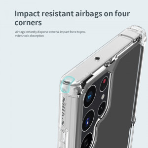 Husa telefon Samsung Galaxy S22 Ultra 5G - Nillkin Nature TPU Pro Case - Transparent - Img 4