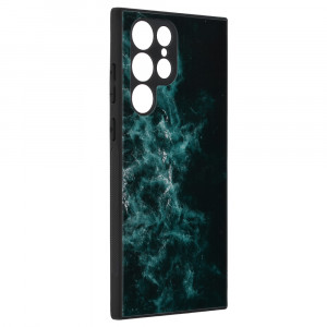 Husa telefon Samsung Galaxy S22 Ultra 5G - Techsuit Glaze Series - Blue Nebula - Img 2