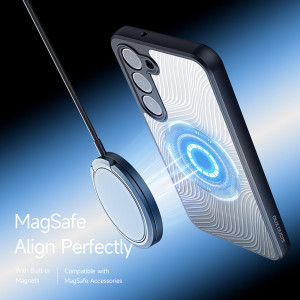 Husa telefon Samsung Galaxy S23 Plus - Dux Ducis Aimo MagSafe Series - Black - Img 3