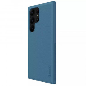 Husa telefon Samsung Galaxy S23 Ultra - Nillkin Super Frosted Shield Pro - Blue - Img 3