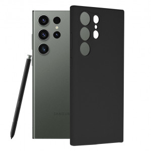 Husa telefon Samsung Galaxy S23 Ultra - Techsuit Soft Edge Silicone - Black - Img 1